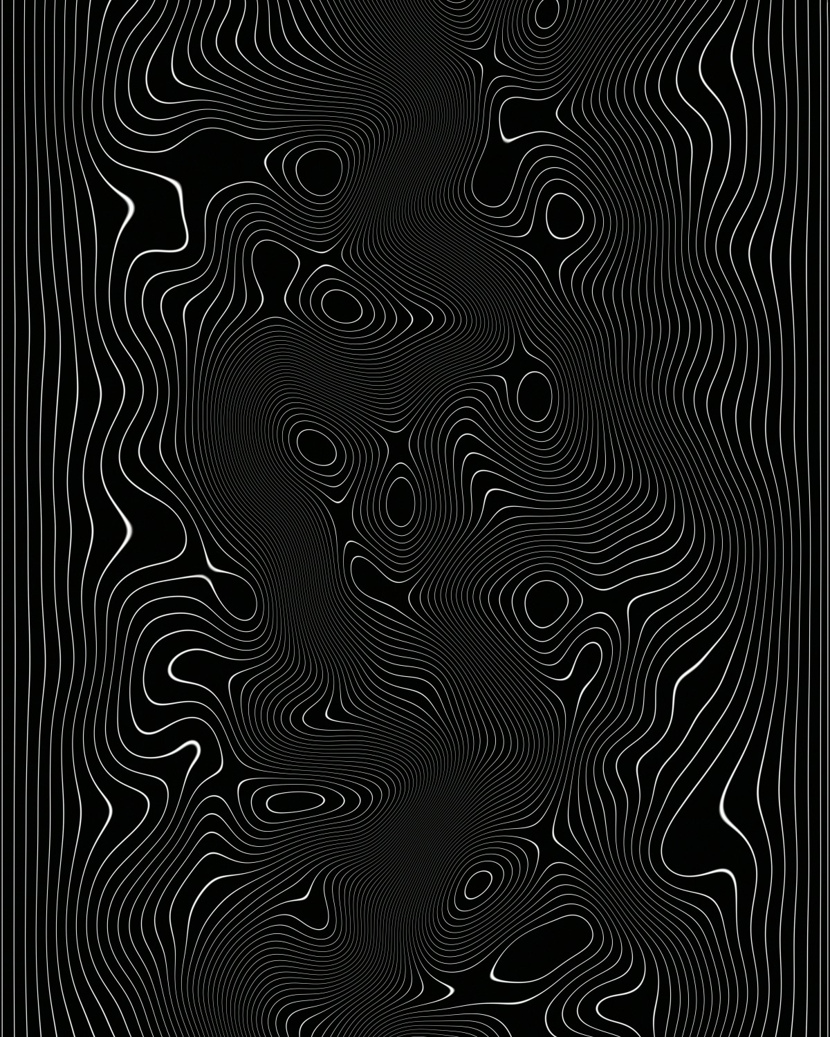 8K纹理壁纸|暗纹起伏视界涟漪-觅屏壁纸