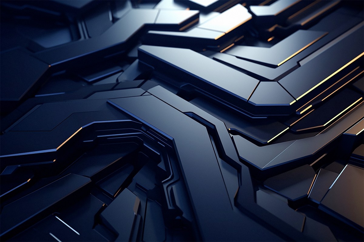 4K 超清黑金机甲风壁纸｜科技装甲与未来机械高清手机桌面壁纸-觅屏壁纸